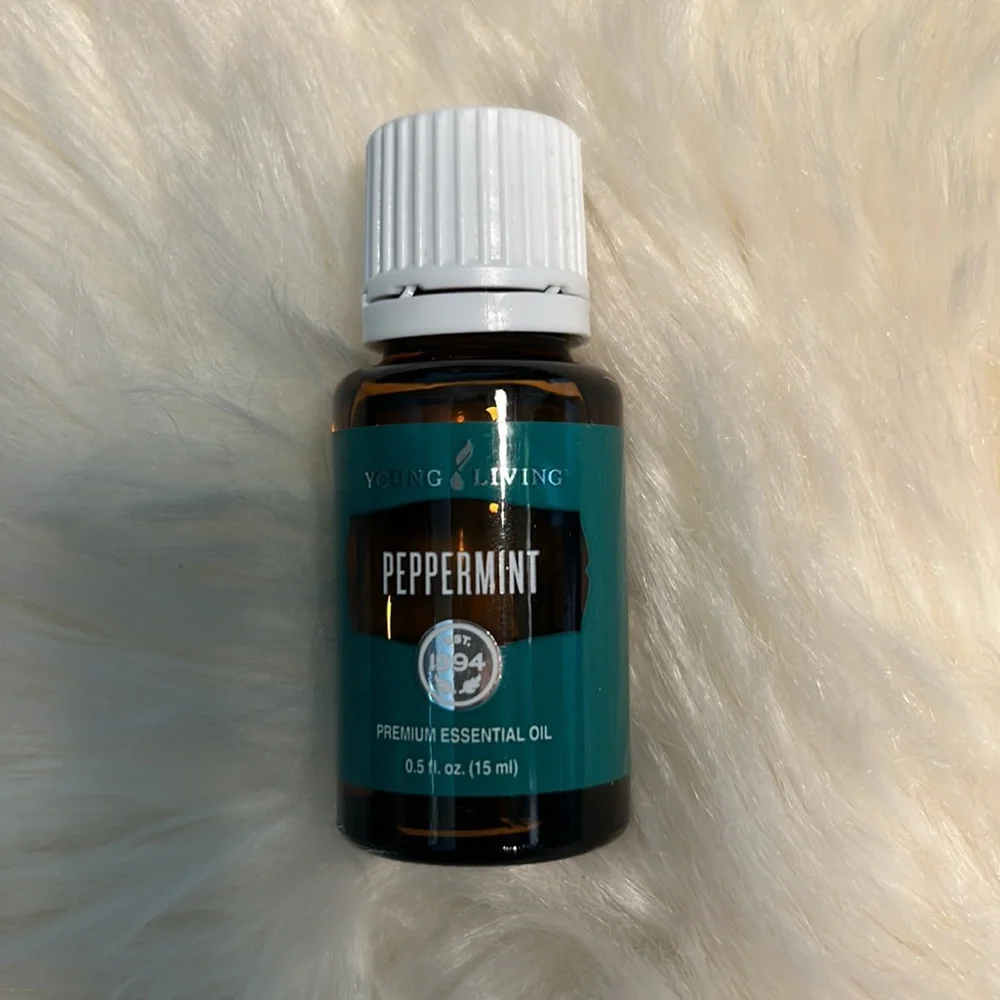 Youngliving Mint Satin Facial Scrub and Peppermint Essential Oil